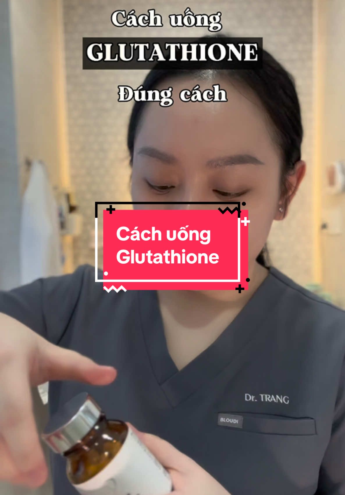 Cách sử dụng Glutathione đúng cách để da sáng khỏe an toàn và nhanh chóng! **Sản phẩm không phải là thuốc, không có tác dụng thay thế thuốc chữa bệnh #Dna #Glutathione #Vienuongsangda #trangda #drtrang 