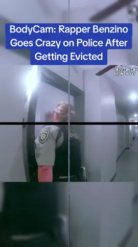 BodyCam: Rapper Benzino Goes Crazy on Police After Getting Evicted #cops #copsoftiktok 