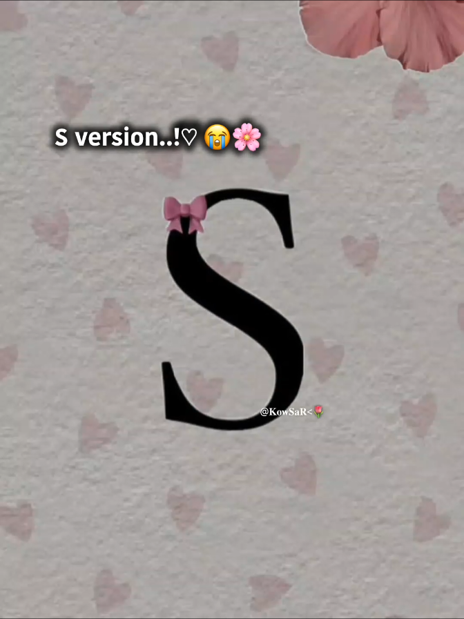 - S version...! 🌸😭 #foryou #foryoupage #tiktok #trending #trendingvideo #kawserrana324 @For You @TikTok Bangladesh 