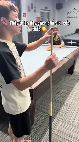 Ido Thiện Lương dạy cách phá 9 bi xếp thấp #Billiard #bida