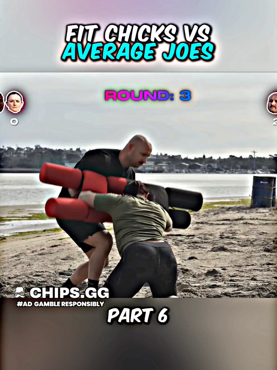 Fit Chicks Vs Average Joes 🔥 | Part 6 #strength #bodybuilding #GymTok #usa🇺🇸 #viral 