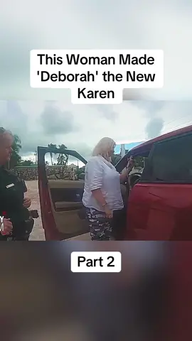 This Woman Made 'Deborah' the New Karen #cops #copsoftiktok #police #policeofficer #bodycam #crime #truecrime #truestory #foryou #fyp 