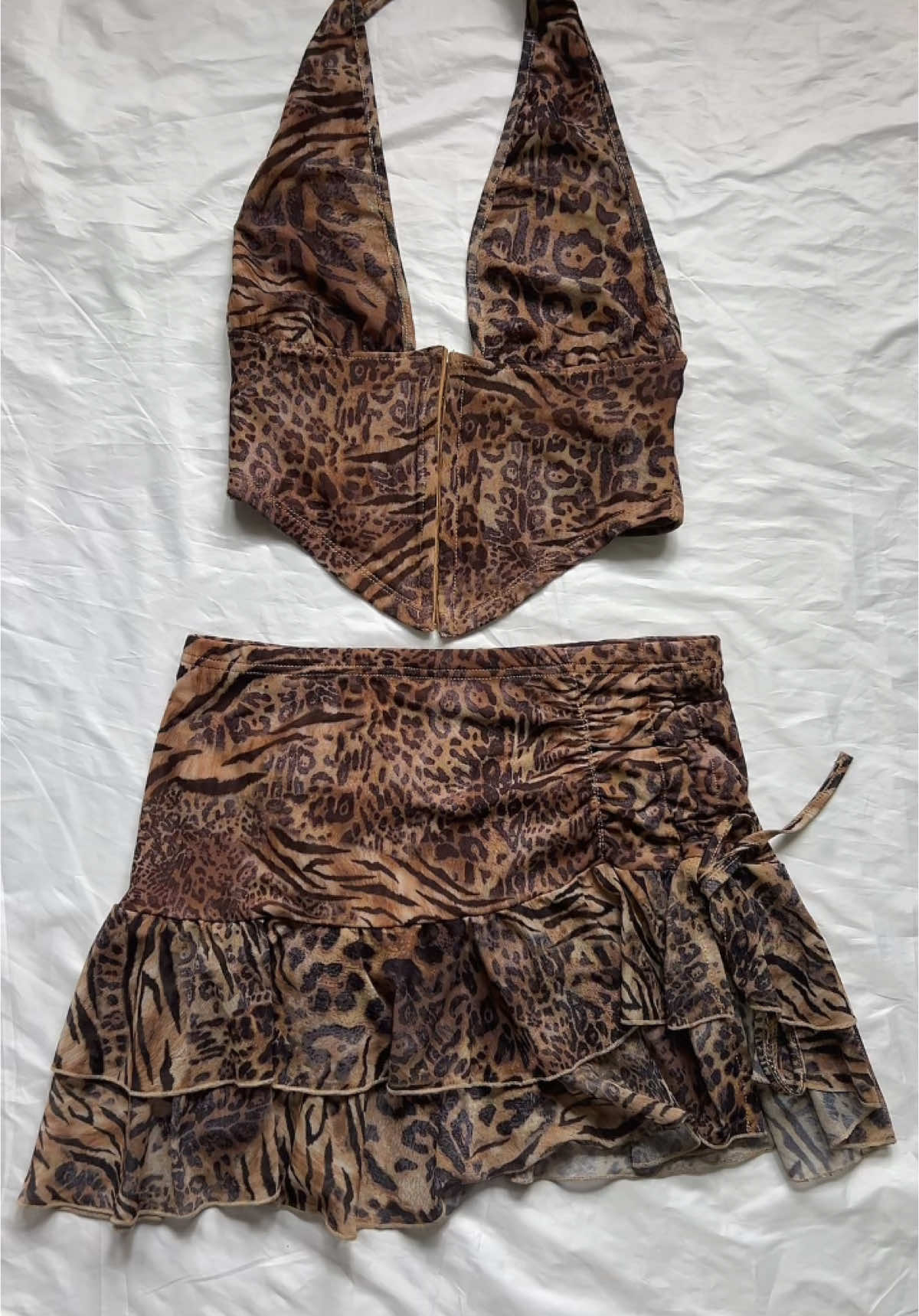 New in shop now 🐆✨ #nepal #fhith #SummerFit #cheetahprint #animalprint #fyp #nepaliclothing 