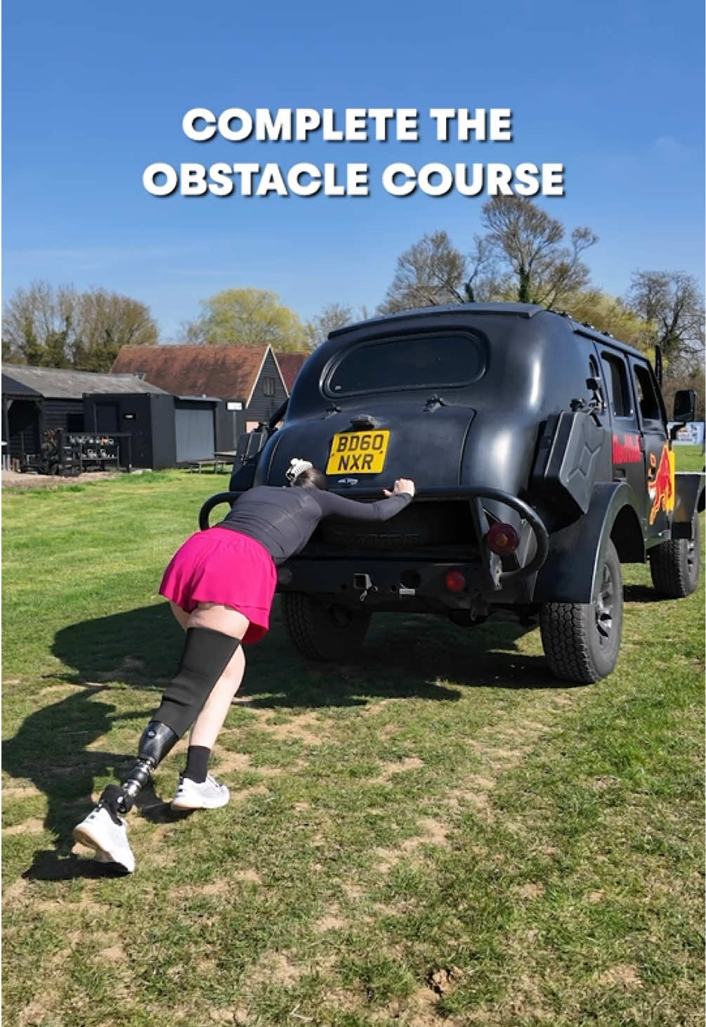 how hard can it get?! 🤯 @Milly Pickles crushing this challenge! 💪 Preparation ahead of #redbullibizaroyale ✅  📍 @Farm Fitness  #redbull #givesyouwiiings #obstaclecourse 