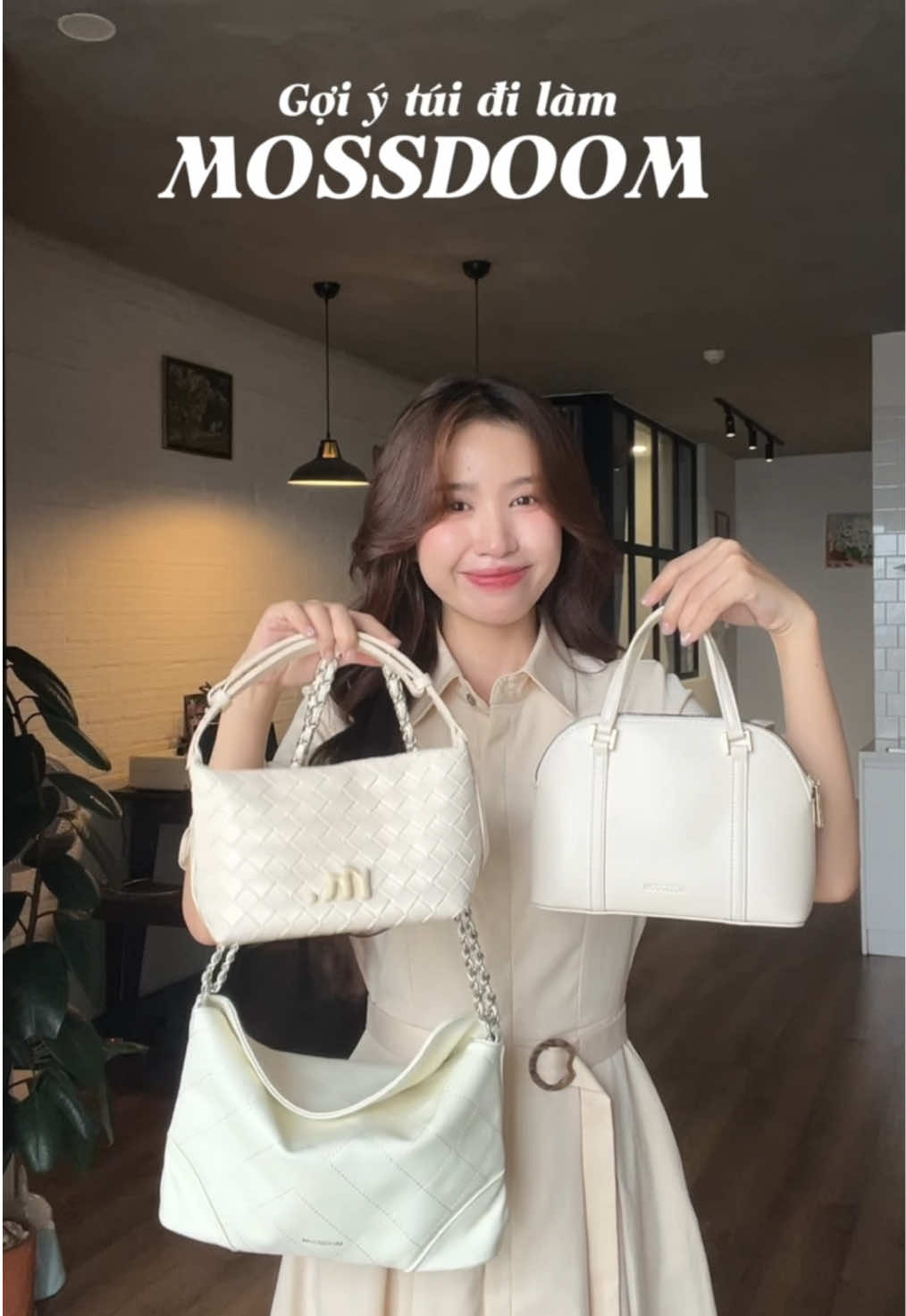 Đi làm hay đi chơi đều xinh hết lun #mossdoom #fyp #OOTD #foryou #xuhuong #bag #reviewquanao #outfit 