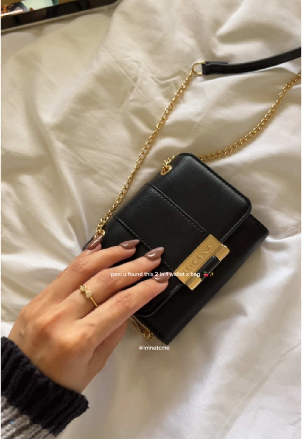 superr prettyy !!! #bag #slingbag #mikana #trending 