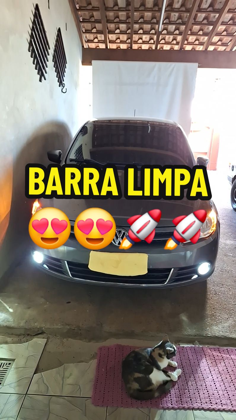 O famoso barra limpa🔥🚀😍 #voyagetitanium #voyageg5 #carros #domingou #volks #volkswagem #barra limpa #zendel 