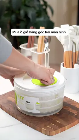 Bộ quay rau lớn nhựa pp Duy Tân, rổ vắt rau sống ráo nước #boquayrau #roquayrau #roquayraonuoc #roquayrausong 