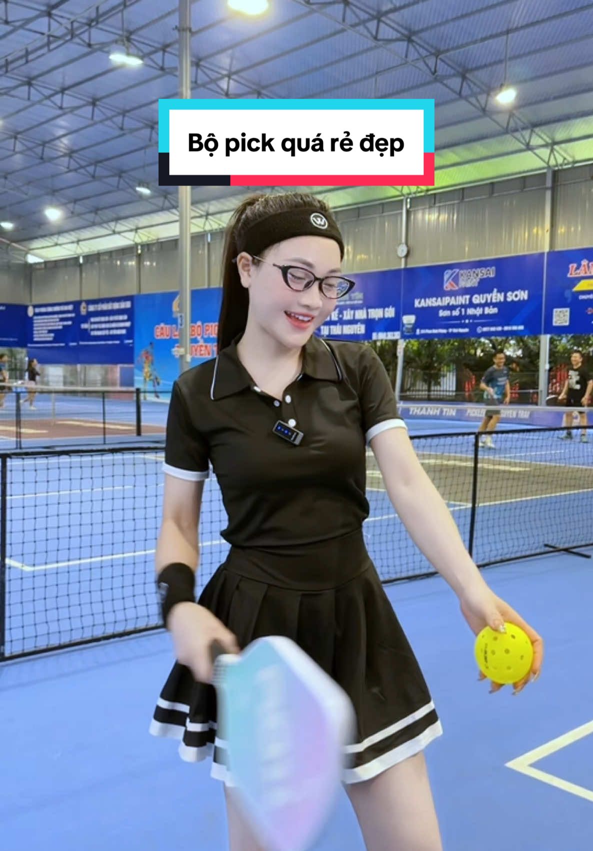 Bộ đánh pickleball vừa đẹp vừa rẻ tranh thủ mua luôn nhé các nàng ơi 🥰🥰🥰#xuhuong #thoitrang #review #xuhuongtiktok #hottrend #viral #setbo #dotapgym #pickleball 