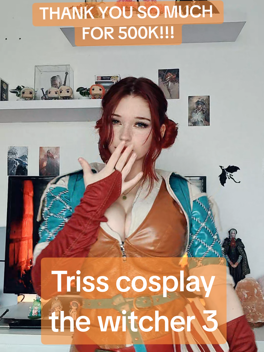 I would have never expected so many people to like my cosplays i feel so honored that so many people support me in what i love🛐🛐🛐 #cosplay #thewitcher #thewitcher3 #thewitchercosplay #thewitcher3wildhunt #triss #trissmerigold #trisscosplay #trissmerigoldcosplay #thewitcher3wildhunt #thewitcher4 