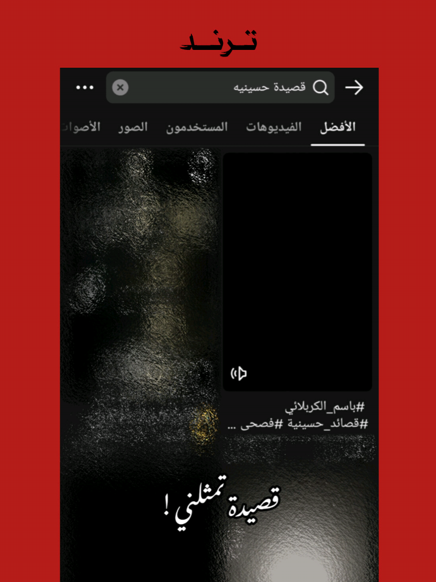 انـي روحي بكربلاء ياماي عيني #كربلاء #ترند_قصيدة_تمثلني_ 