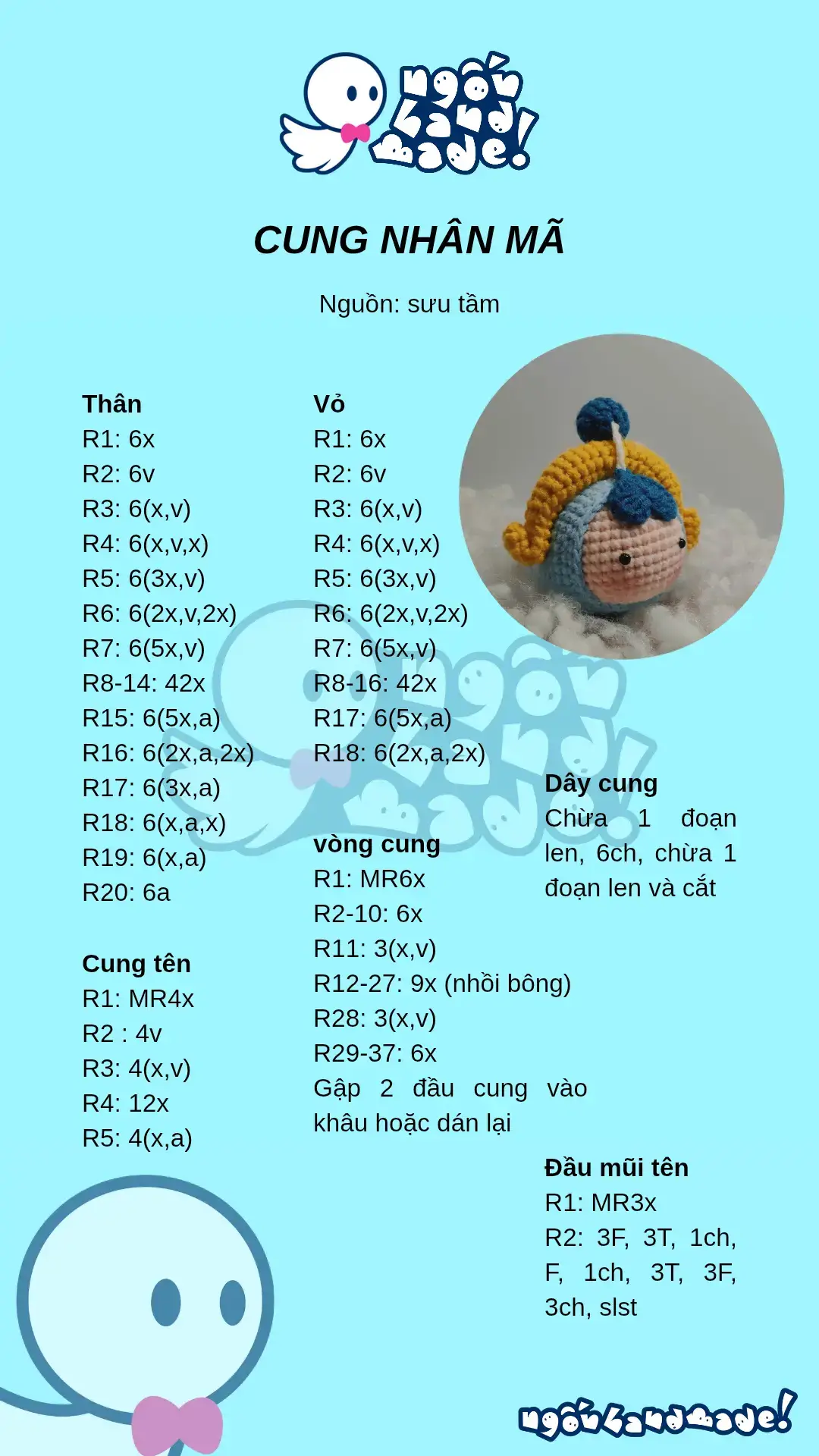 Part 1: 12 Cung hoàng đạo #crochet #handmade #chart #ngốnhandmade #ilovetiktok #trending 