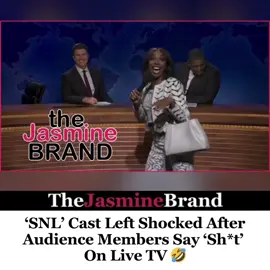 A hilarious audience moment during a recent skit on SNL left the cast members shook for a second! 😳😂 During the April 5th Weekend Update segment, comedian Ego Nwodim was cracking jokes about the latest happenings in Washington — including Senator Cory Booker’s historic March 31st filibuster. 🇺🇸 Pulling the audience into her punchline, Ego asked: “’Cause these men ain’t what?” And the crowd did not hold back, shouting: “Sh*t!” As Colin Jost and Michael Che burst into laughter, Ego kept her cool and responded: “You finna get fined for that!” 🤣 Referring to SNL creator Lorne Michaels, she added: “Lorne gonna be mad at y’all.” While it’s unclear if the FCC actually fined NBC over the moment, SNL has since censored the exchange on its official platforms. According to Deadline, the explicit response did make it to streaming, but was caught by the five-second delay. FYI — “sh*t” is one of the infamous “seven dirty words” not allowed on public airwaves, alongside words like “f**k,” “c**t,” and “motherf****r.” 🎥: NBC / SNL ✍🏾: Kay Johnson