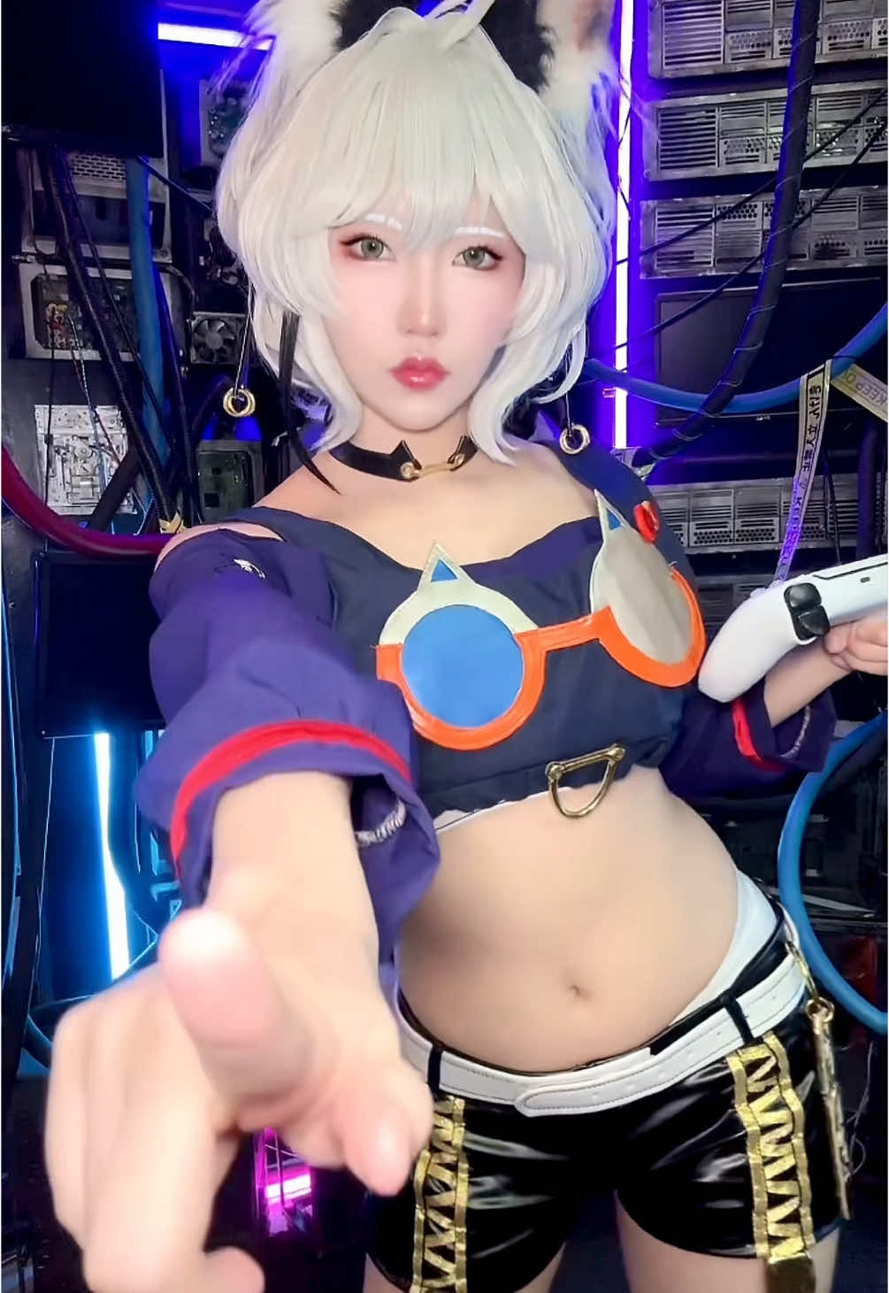 เเง้น เเง้น 🛵 #catfantasy #bonfiregathering #catfantasysea #bonfire #cosplay 