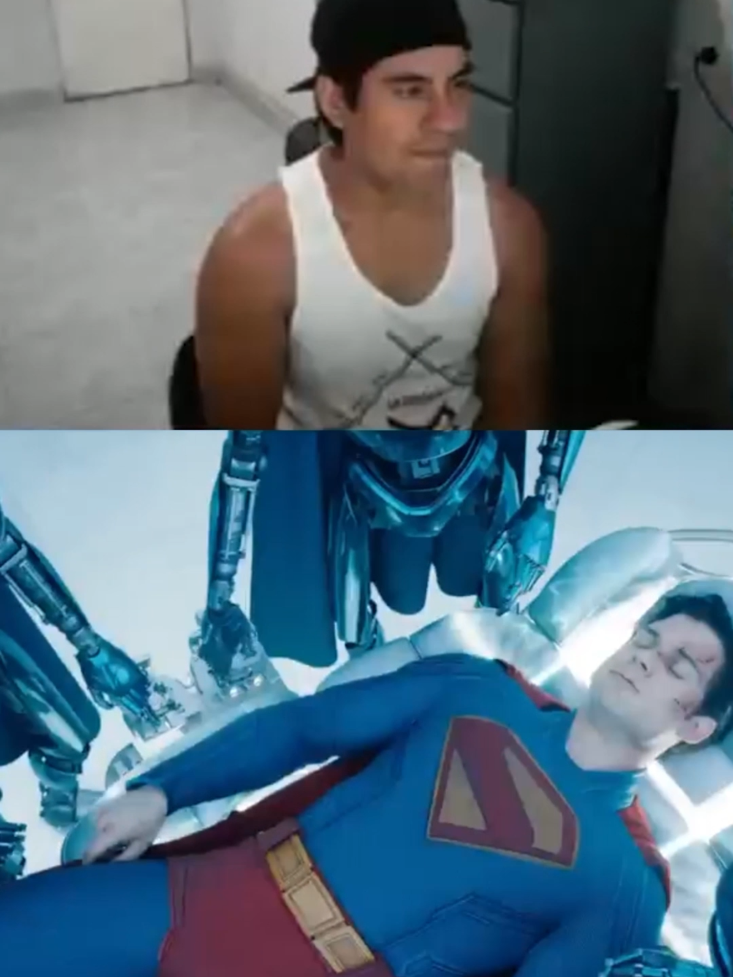 Reaccion a superman #superman #cine #movie