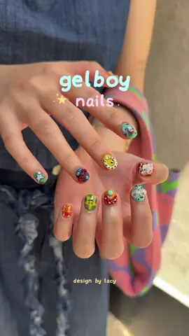 Bộ gelboy của khách xinh iu cho ngày cuối tuần nì ٠࣪⭑  #nailart #viraltiktok #lacybeauty #fyp #maunailxinh #nail #maunailxuhuong #gelboys #nailartformen #gelboynail 