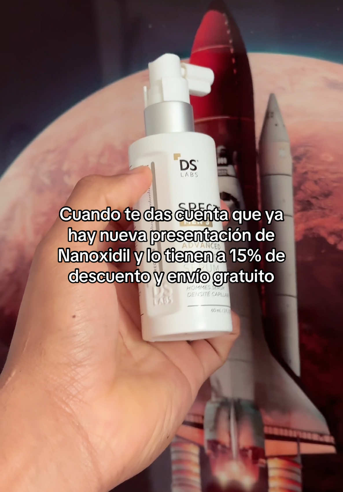 Crecimiento del cabello #crecimientodelcabello #hairgrowth #hairproducts #haircare #hairgoals #hairroutine #tiktokshop #tiktokshopfinds #tiktokshopdeals #nanoxidil 