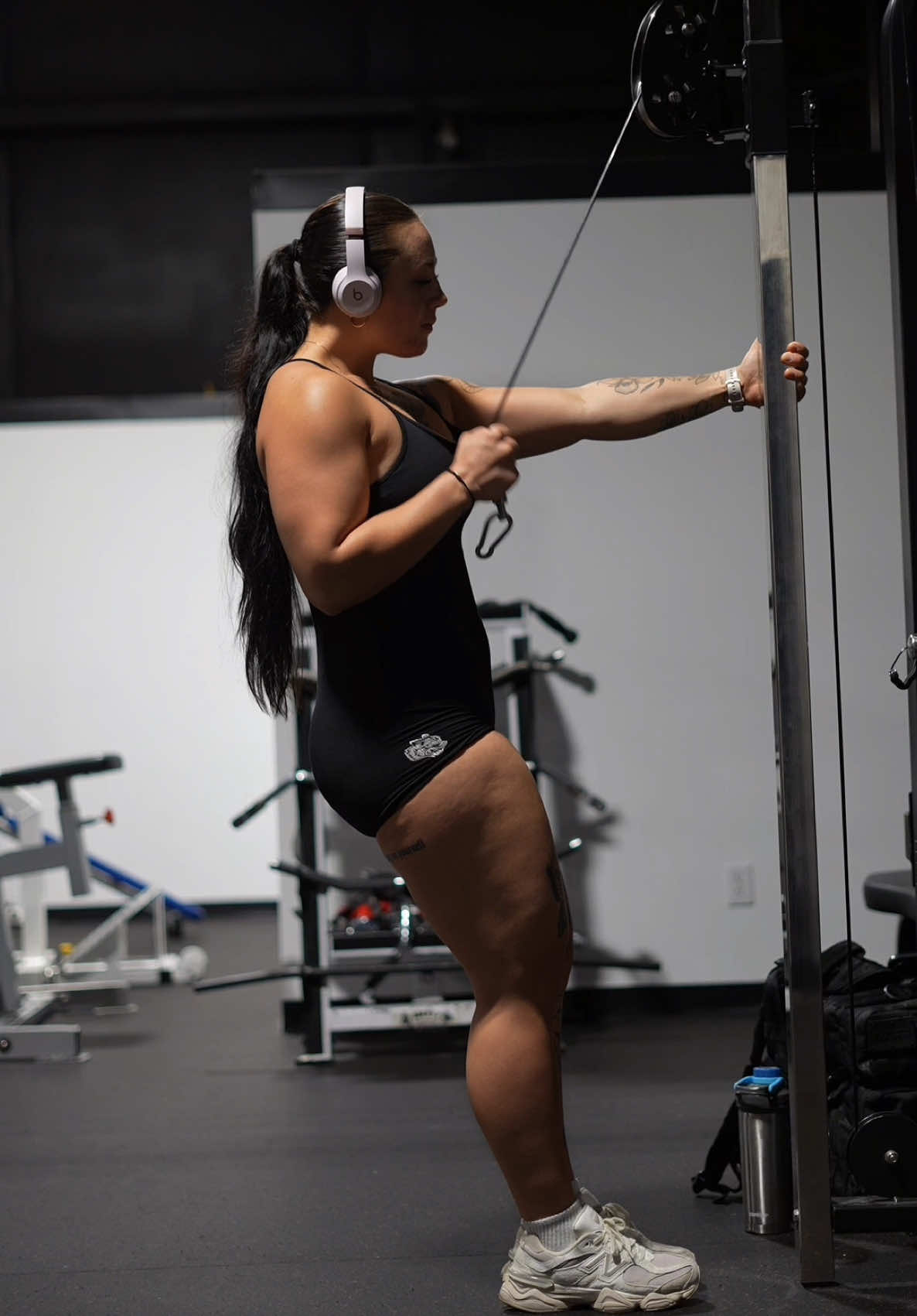 a little gym grwm vlog 😌 sups @ehplabs code LAYZ backpack @WOLFpak code LAYZ #gymvlog #GymTok #gymgirl #Fitness #fitnessmotivation 