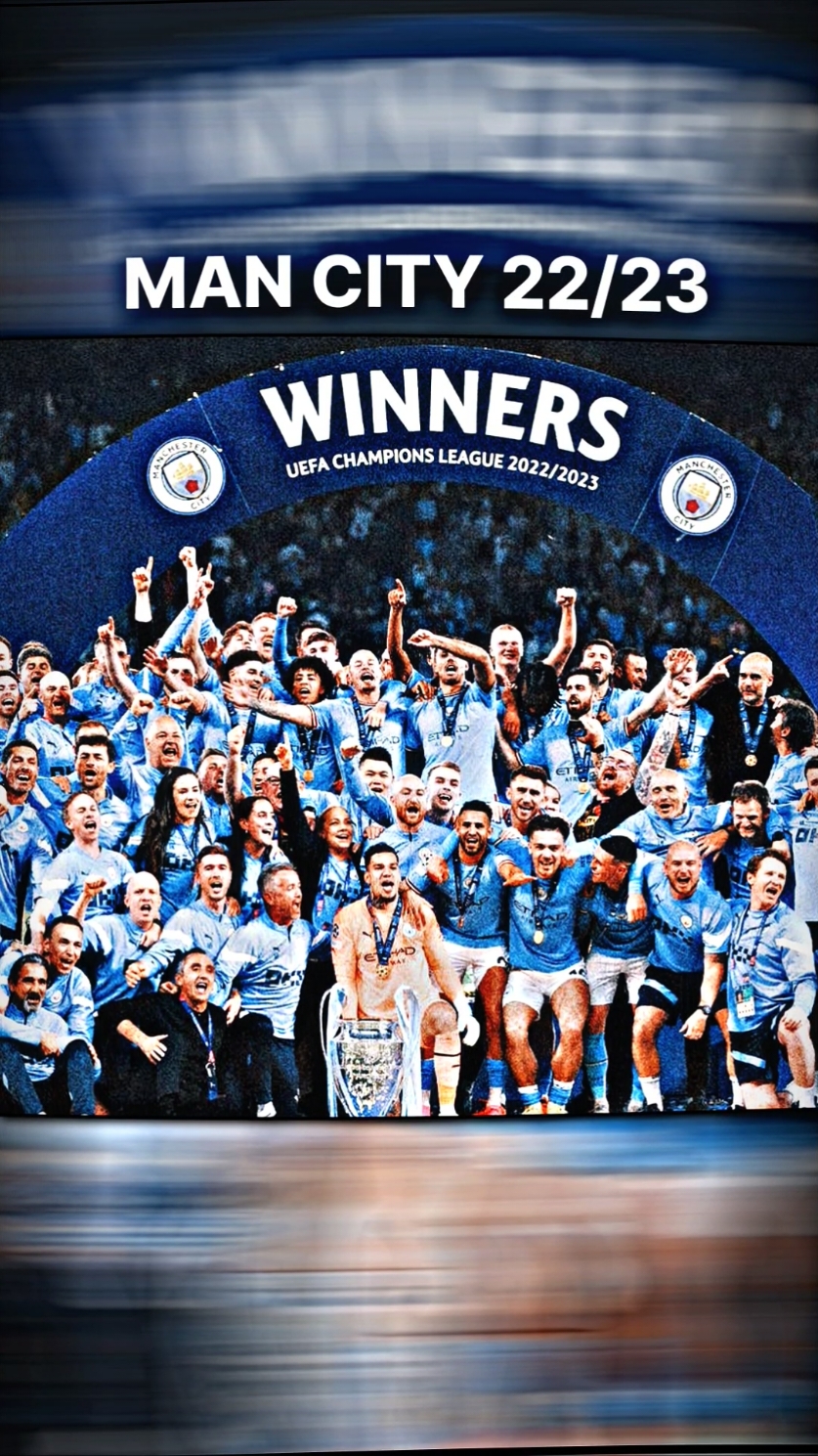 mereka membuat sejarah✨ #mancity #manchestercity #uefachampionsleague #PremierLeague #fifa #2022 #2023 #fyp #xybca 