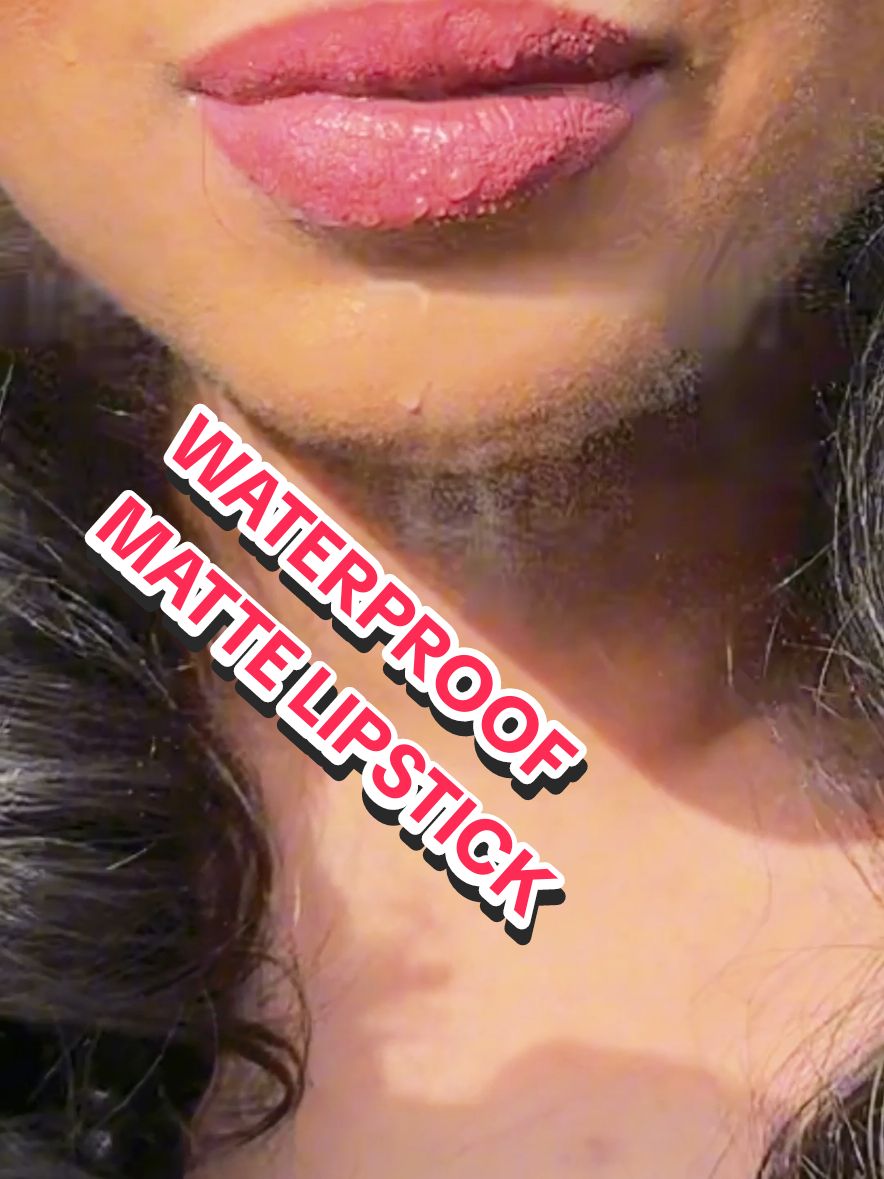waterproof long lasting matte liquid Lipstick from handaiyan tested #liquidlipstick #mattelipstick #makeup #lipstick #handaiyan #waterprooflipstick 