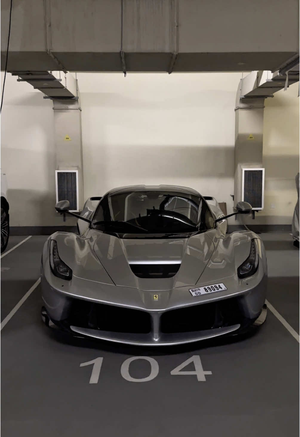 most boring colour on laferrari #ferrari #laferrari #hypercars #dubai #underground 