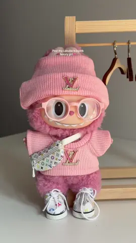 My Labubu is a pink luxury girl😌💫🎀#labubuthemonsters #labubu #labubuunboxing #fyp #labubumacarons #trending #labubuoutfit #labubus #foryou #labubuclothes #luxury 