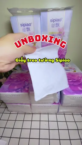 Giấy treo tươngd sipiao mấy bác thử dùng chưa vậy? #unboxing #xuhuong #trendingvideo #giaytreotuongtienloi #giaytreotuongsipiao 