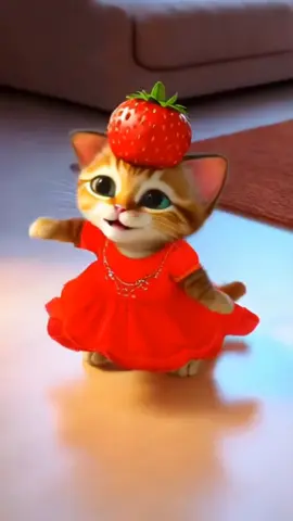 Gatinho Moranguinho  #gatosfofos #gatinhosfofinhos #vaiprofy #warmkitty@Gatinhos Fofos 