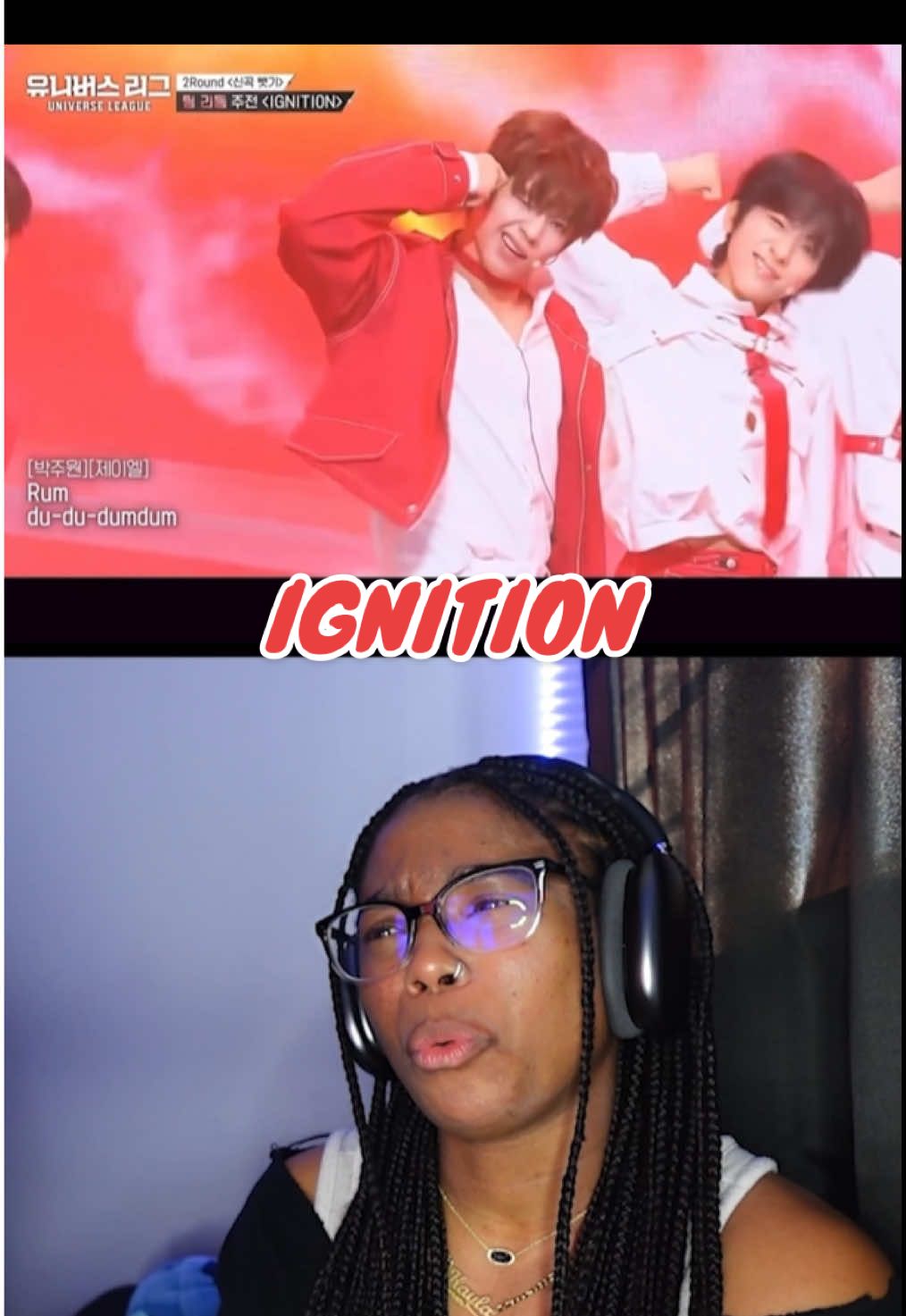 RHYTHM INTERCEPT MISSION - STARTING LINEUP | UNIVERSE LEAGUE | #universeleague #survivalshow #kpop #fyp #reaction 