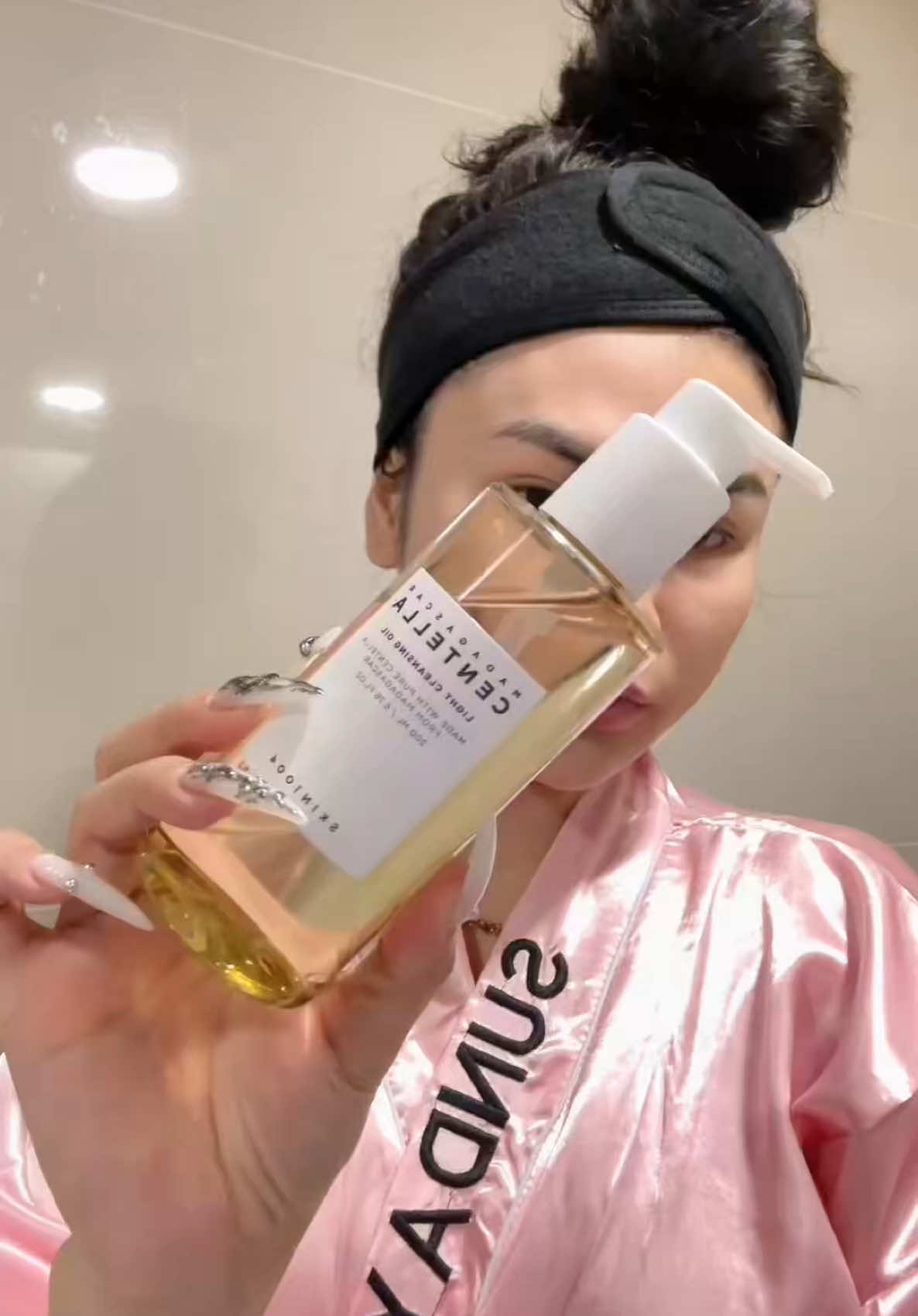 😴✨🌙 good night, girl 😴 #nightroutine #แป้งจู #grwmroutine #grwm #skincare 