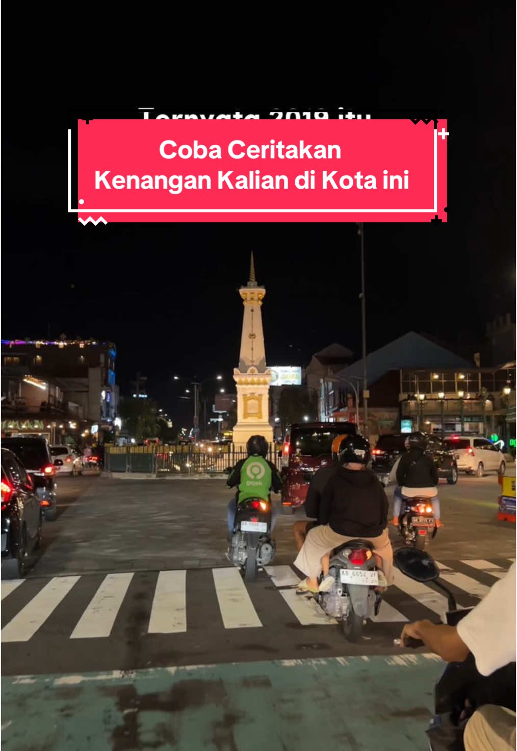 coba ceritain kenangan kalian di Kota ini #jogja #jogjabagiancidro #jogjavibes #jogjamalamhari #jogja24jam 