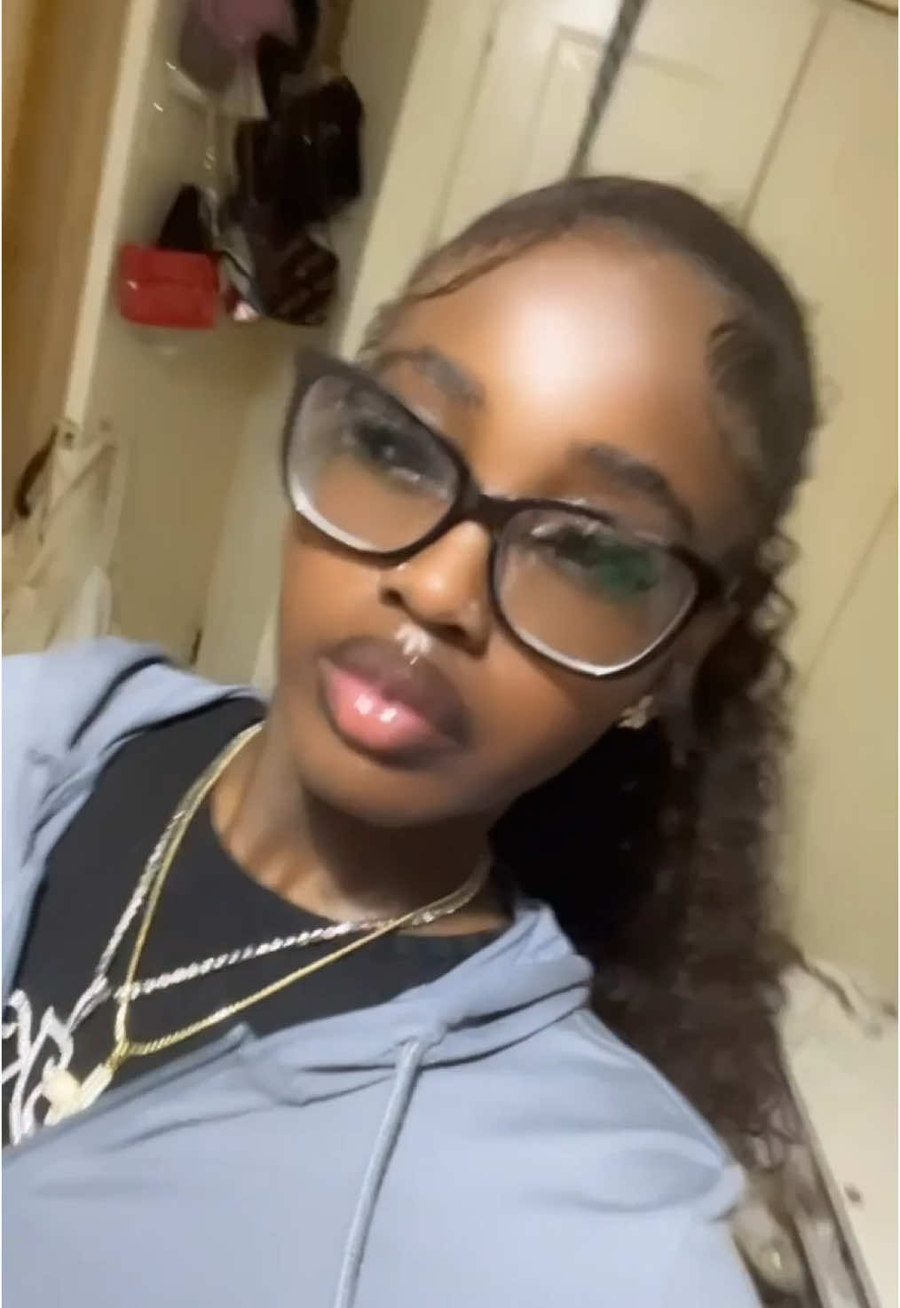 I love me a lil slick ponytail🫦#fyp #foru 