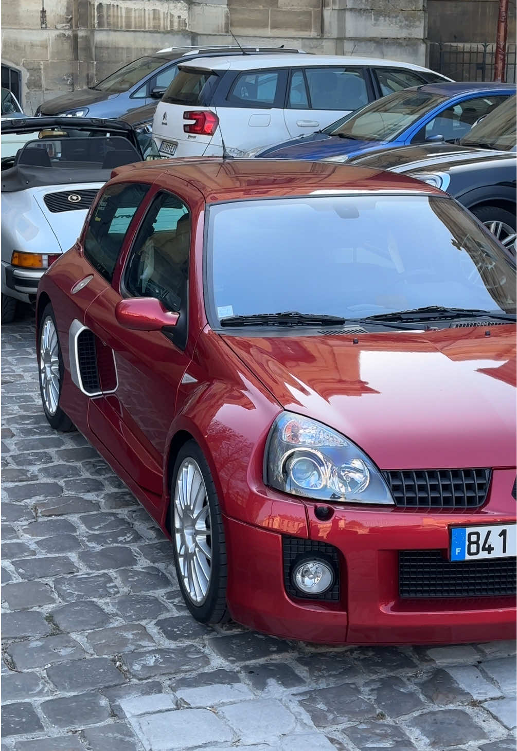 Clio V6 🍷🥖  #renault #cliov6 #renaultcliov6 #versailles #carspotting 