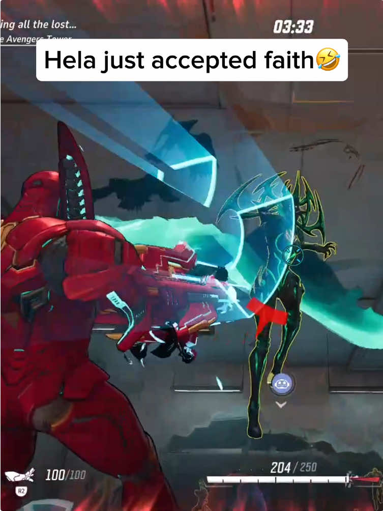 Take that Hela🤣 #marvel #marvelrivals #fyp #gaming #funnyvideo 