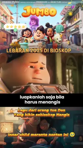 Wajib banget masuk list tontonan Lebaran 2025! Suaranya agak effect sedikit biar tidak dibisukan ☺️🙏 Source Video : YT Visinema (bukan rekam layar) 🙏 Bukan sekadar film anak-anak, tapi penuh nilai keluarga, persahabatan, dan perjuangan diri. Visualnya kelas, ceritanya relate untuk semua umur! Lucu iya, haru juga dapet. Cocok ditonton bareng keluarga besar pas kumpul Lebaran! Nggak nyangka bakal sesuka itu sama film animasi JUMBO. Awalnya mikir, 