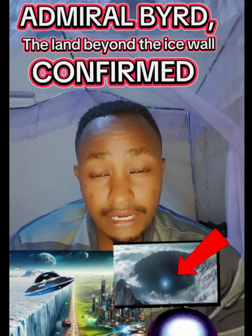 Is there a land beyond the ice wall? well the story of admiral BYRD confirmed #admiralbyrd #ufo #uap #aliens #usa #kenyantiktok #kenyantiktok 