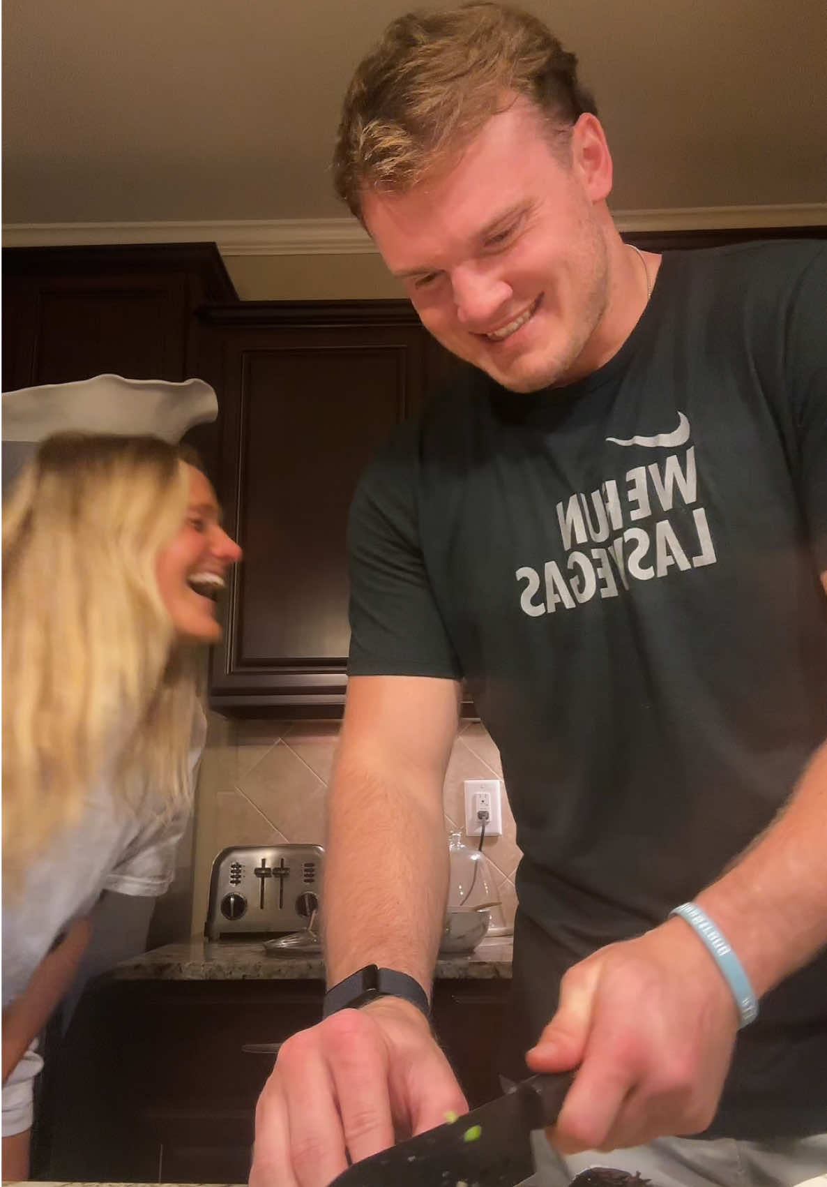 i can’t tell if he passed or not 🤣 #fyp #bf #couple 