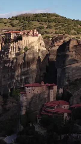 Meteora Greece  #greece #meteora #travel #photography #drone #dji #dronevideo #tiktok #kyrieeleison 