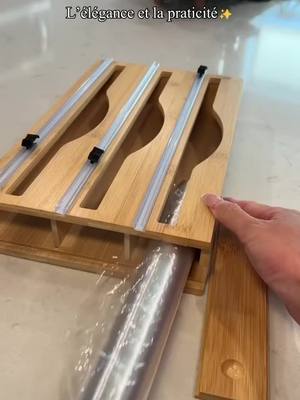 Distributeur de papier en bambou