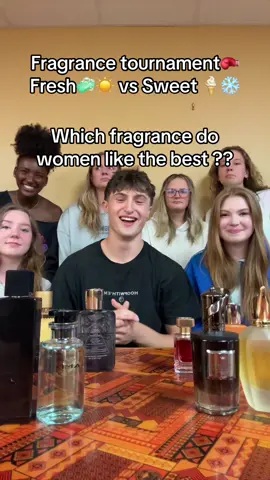 March madness style fragrance tournament🥊🥊 4 fresh🧼 vs 4 sweet🍦 Which cologne do women like the best?  #winterfragrance #summerfragrance #summerfreshies #althair #naxos #frenchdefense #triumphofbacchus #argos #imagination #yslmyslf #ingeniousginger #sedley #nichefragrance #top10fragrances #foryou #explore #xyzbca #creatorsearchinsights 