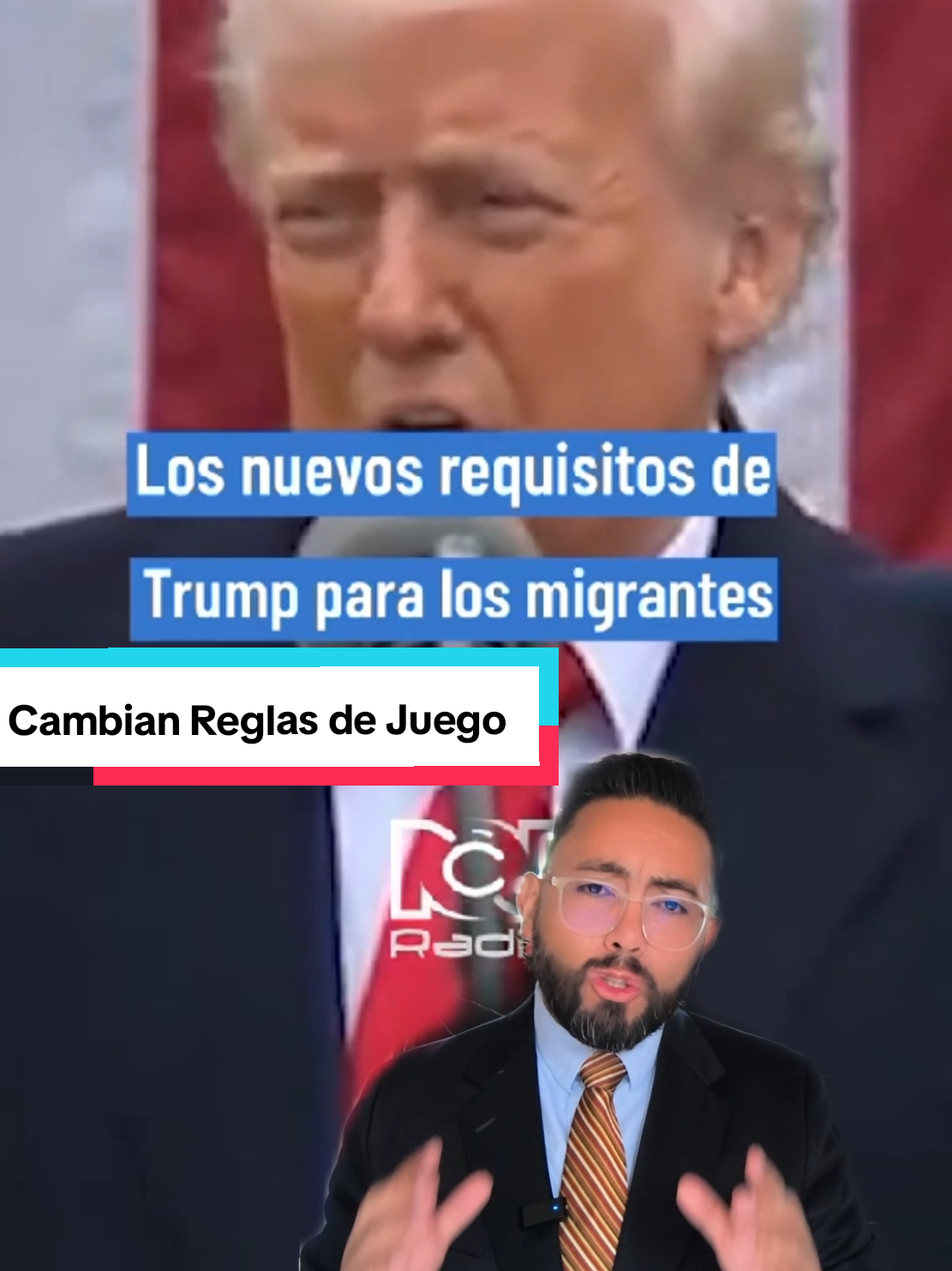 Los nuevos requisitos y reglas para migrantes que entran en vigor el 11 de abril en Estados Unidos. #donaldtrump #requisitos #reglas #migrantes #estadosunidos #11abril #usa #noticias 