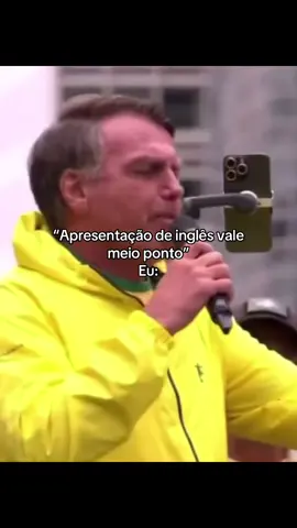 Oh gente o Bolsonaro falando inglês kkkkkkkkkkkkkkkkkkkkkkkkkkk #fy #fyp #viralvideo #viral #meme #bolsonaro 