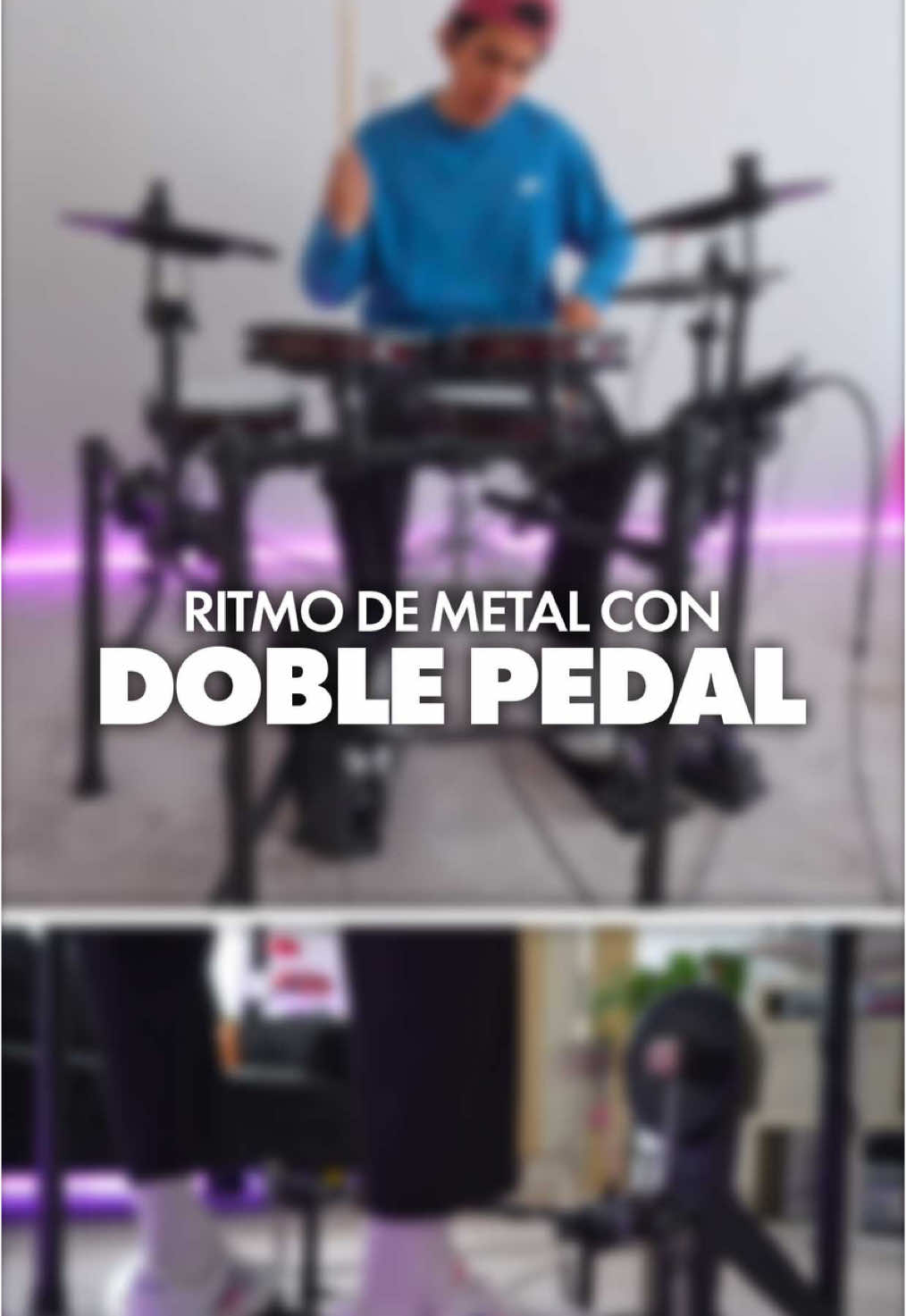 El último ritmo esta inspirado en M.I.A. de @avengedsevenfold 🦇🥁 Una de mis canciones favoritas de la banda y siempre un mega fan de ese ritmo con doble bombo! 🤘🏼 y asi es, esta es la batería Alesis Nitro Max! #drums #drummer #bateria #baterista #edrums 