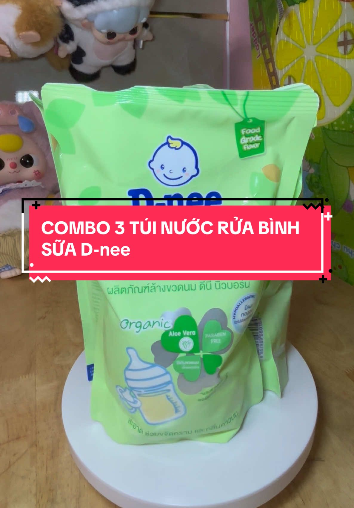 Nước rửa bình sữa D-nee đã quá quen thuộc với các mẹ bỉm chúng ta#rongcon2024🐉 #nuocruabinhsua#nuocruabinhsuadnee#mebimsuachamcon