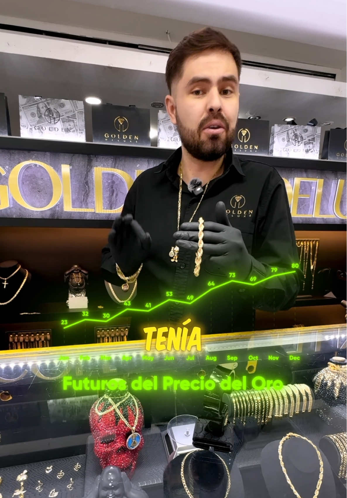 Cliente se arrepiente de no haber comprado antes… #goldendeluxe #gd #goldendeluxejoyeria #888 #SAPIENS 