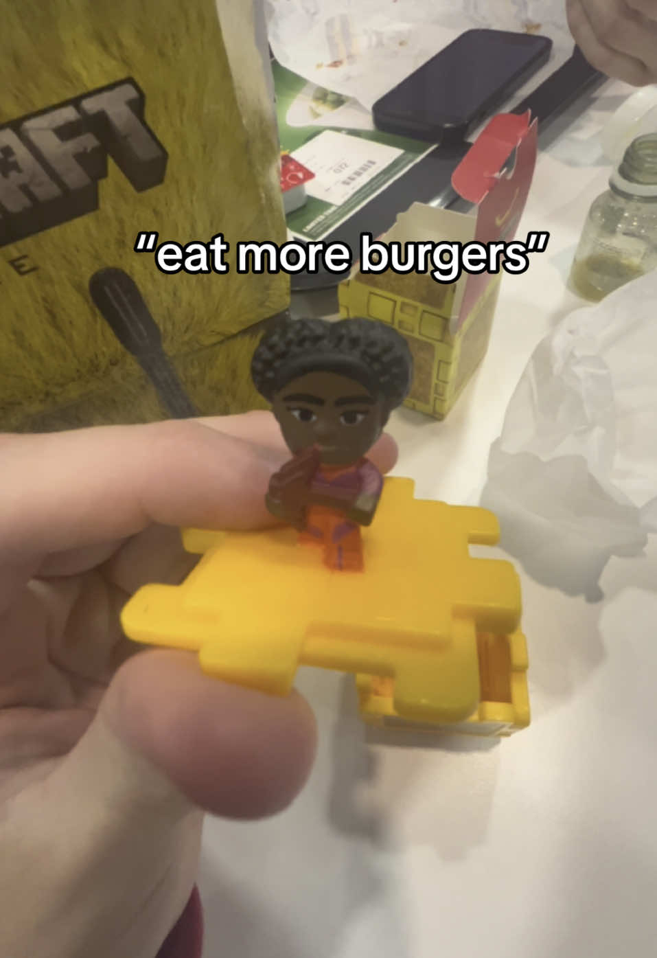 brainwashing ahh toy, i just want the bee 🐝 😔 #Minecraft #minecrafovie #mcdonalds #fyp