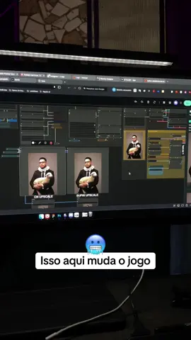 O upscale supremo🧙🏻 #comfyui #inteligenciaartificial #ia #upscale #fotografia 