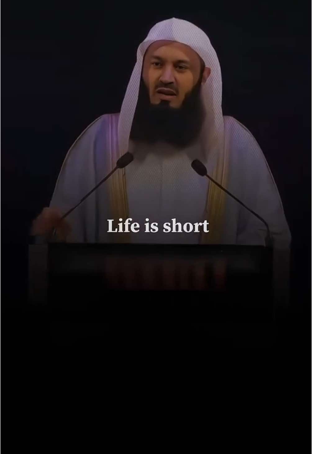 Life is too short don't waste your time🥺 . . #islamic_video #trustallah #sabr #alhamdulillah #islam #islamicquotes 