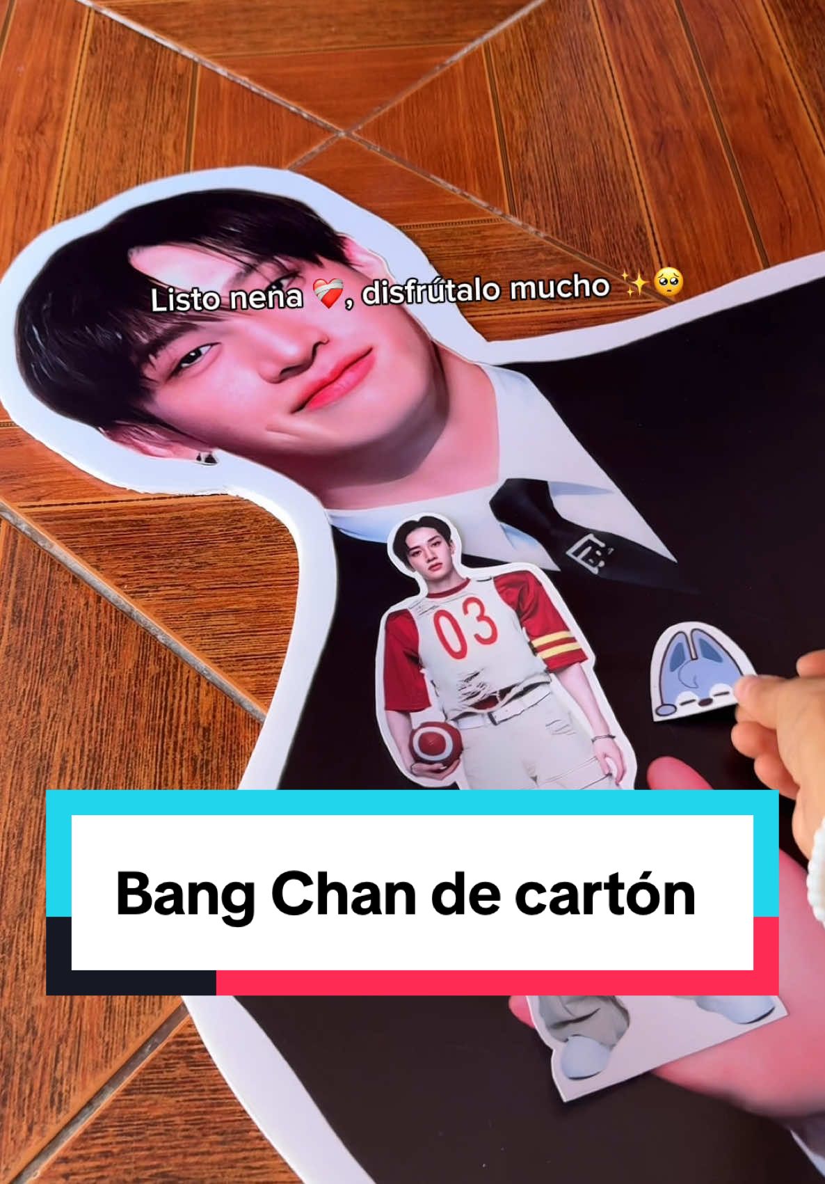 Bang Chan de tamaño real en cartón ❤️‍🩹#regalospersonalizados #lima #fyp #straykids #han #bangchan #trends #SKZ #concerts #peru🇵🇪 