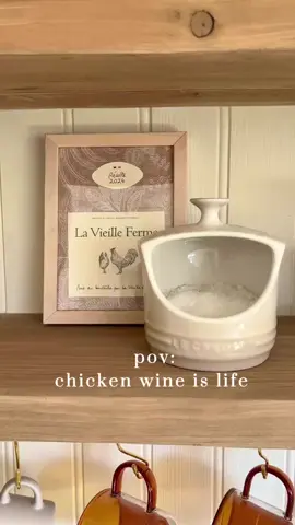 Am I right? Or am right? 🐓 And the best thing about this little crafty number? You need a bottle of chicken wine!!  Cheers to you La Vielle Ferme x #chickenwine #lavielleferme @Sainsbury’s.offical 